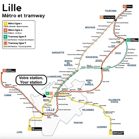 Old - Ideally Located ! Apartament Lille